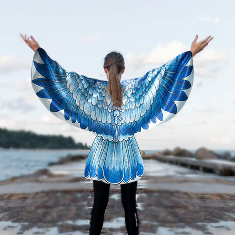 Cosplay Costume Outfits Halloween Carnival Suit adult eagle wing shawl