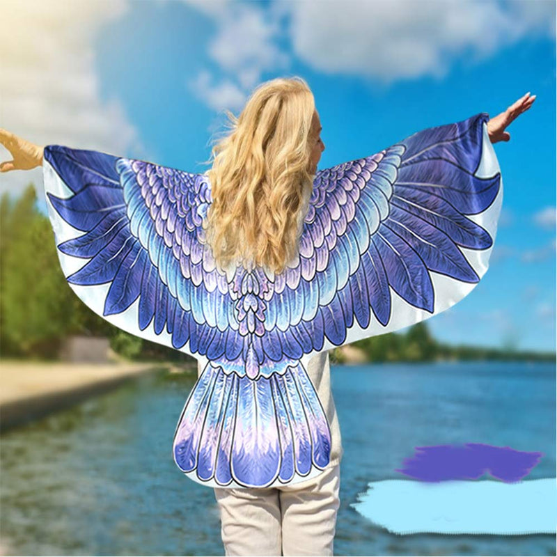 Cosplay Costume Outfits Halloween Carnival Suit adult eagle wing shawl