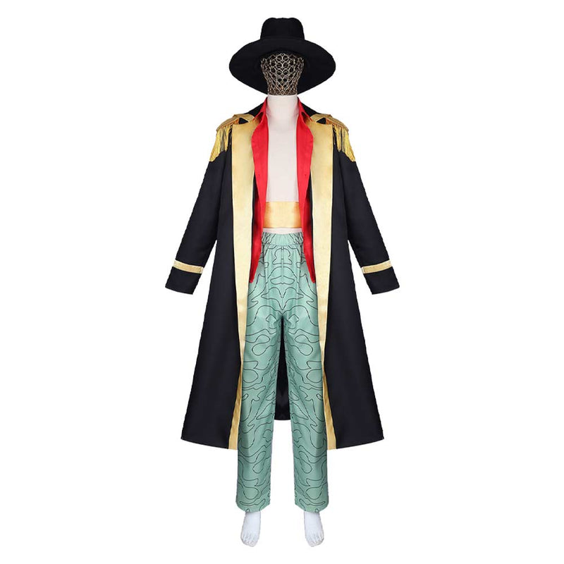 Cosplay Costume Outfits Halloween Carnival Suit Blackbeard Pirates Marshall·D·Teach
