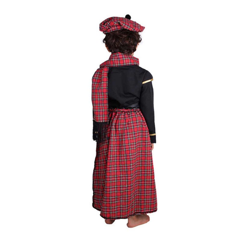 Cosplay Costume Outfits Halloween Carnival Suit Boys Scottish skirt