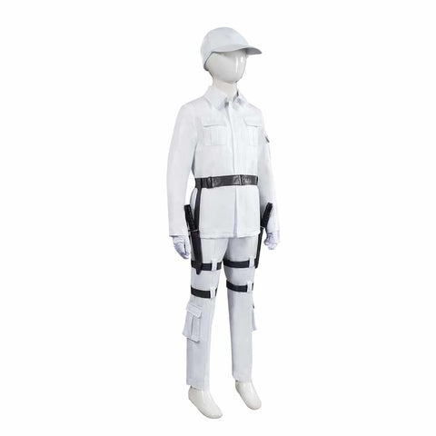 Cosplay Costume Outfits Halloween Carnival Suit Cells At Work White Blood Cell Leukocyte（Neutrophil）