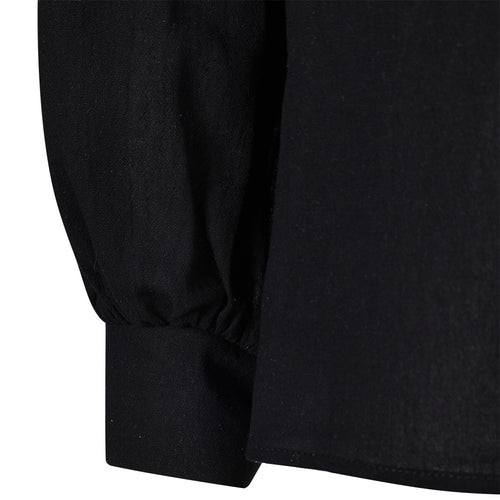 Cosplay Costume Outfits Halloween Carnival Suit Century Retro shirt Century Retro Black Shirt