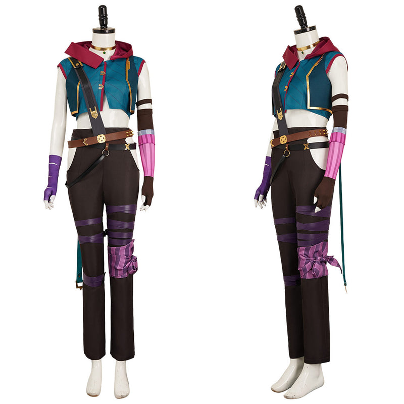 Cosplay Costume Outfits Halloween Carnival Suit cos Jinx cosplay