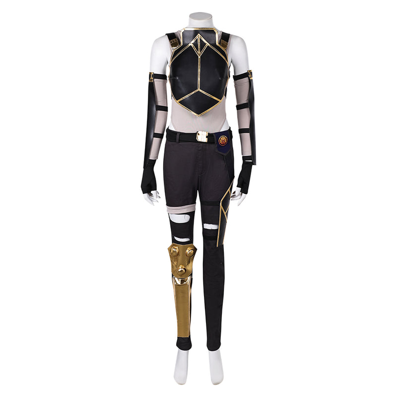 Cosplay Costume Outfits Halloween Carnival Suit cos League of Legends Vi