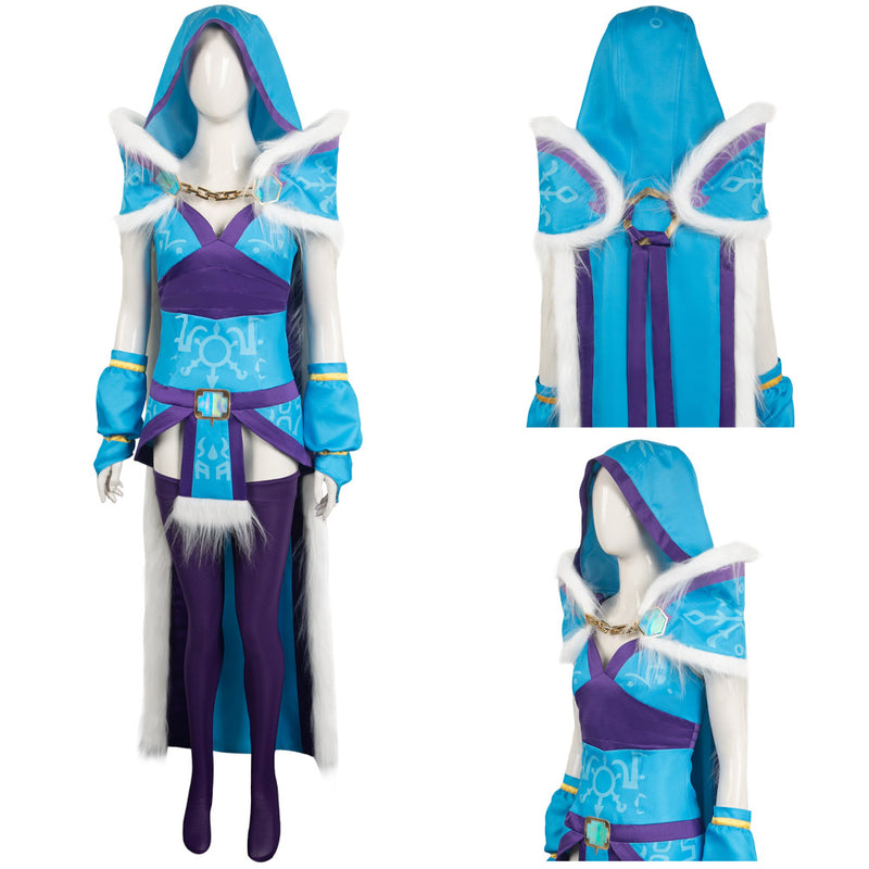 Cosplay Costume Outfits Halloween Carnival Suit Crystal Maiden cosplay suit DotA