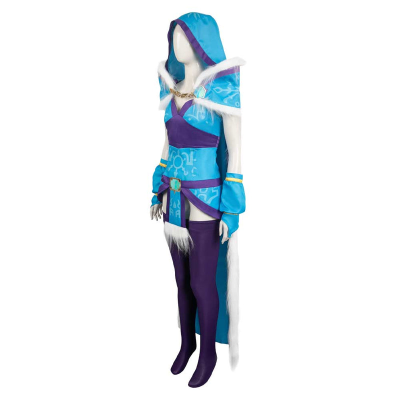 Cosplay Costume Outfits Halloween Carnival Suit Crystal Maiden cosplay suit DotA