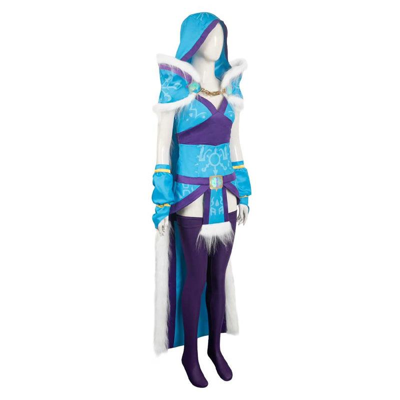 Cosplay Costume Outfits Halloween Carnival Suit Crystal Maiden cosplay suit DotA