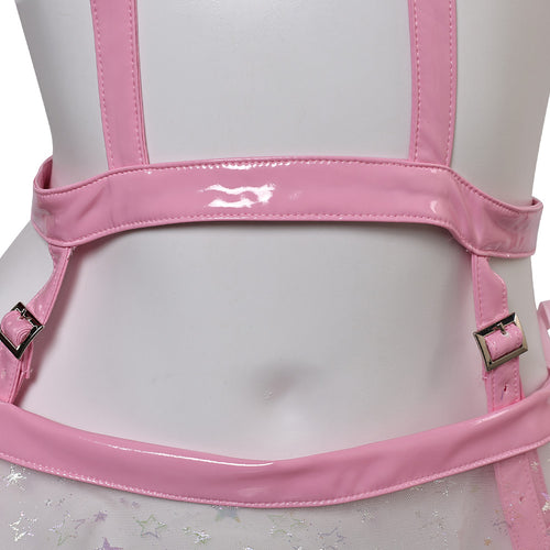 Cosplay Costume Outfits Halloween Carnival Suit Final Fantasy Lingerie for Women Aerith