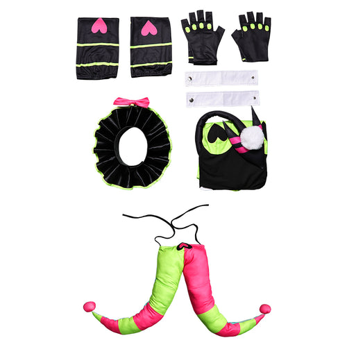 Cosplay Costume Outfits Halloween Carnival Suit Fizzarolli Helluva Boss cosplay clown Sexy onesies