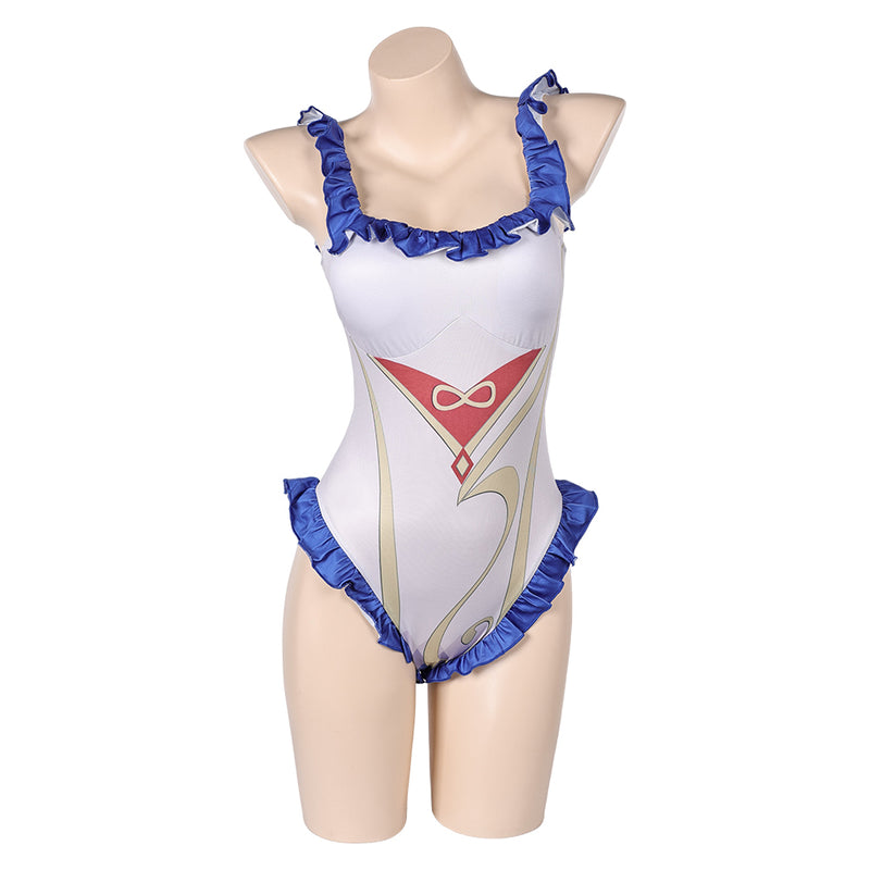 Cosplay Costume Outfits Halloween Carnival Suit Genshin Impact Ganyu swimsuit Ganyu Genshin Impact