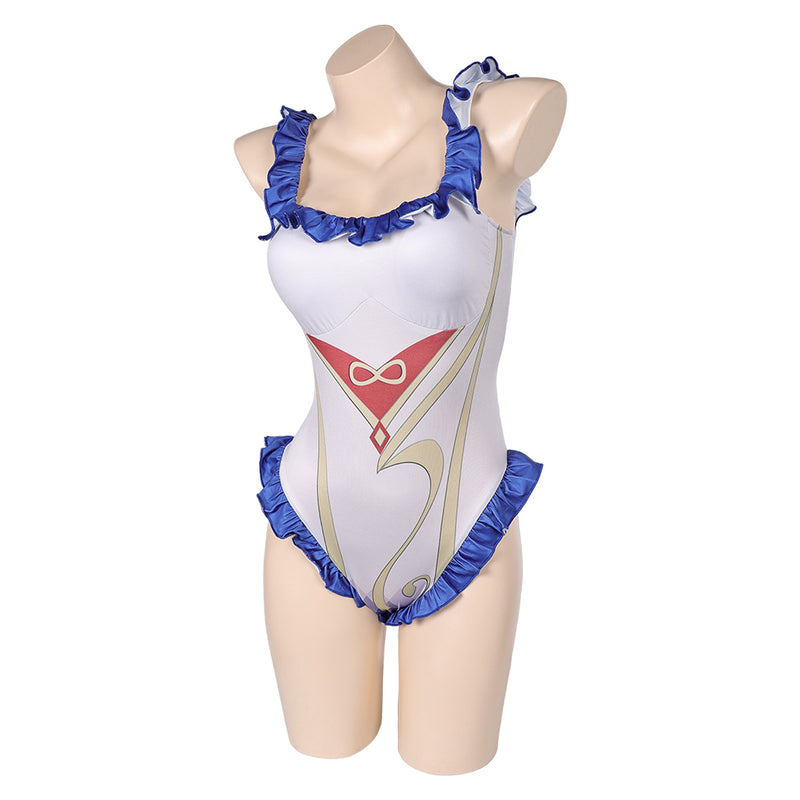 Cosplay Costume Outfits Halloween Carnival Suit Genshin Impact Ganyu swimsuit Ganyu Genshin Impact