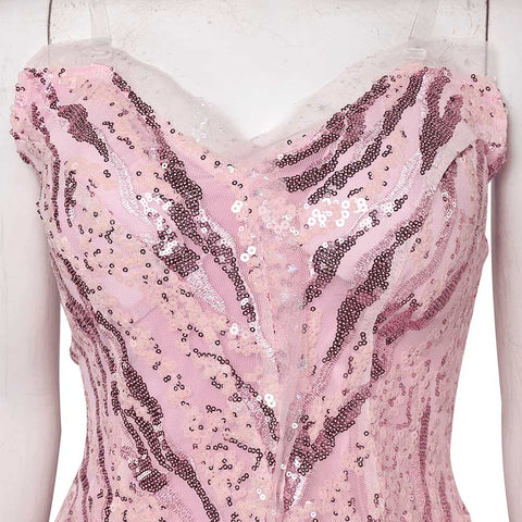 Cosplay Costume Outfits Halloween Carnival Suit Glinda Wicked cos