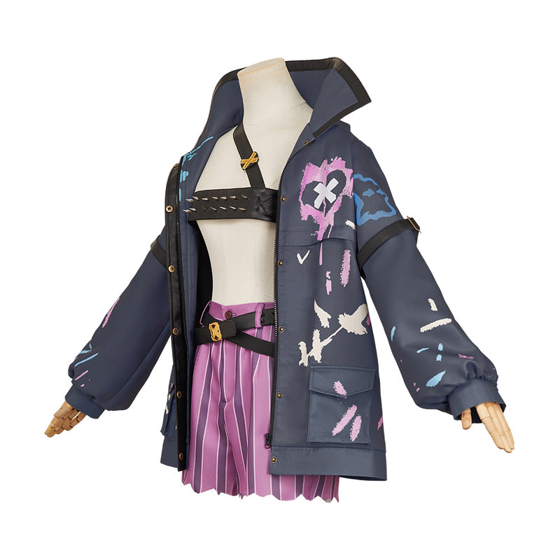 Cosplay Costume Outfits Halloween Carnival Suit Jinx cos cosplay