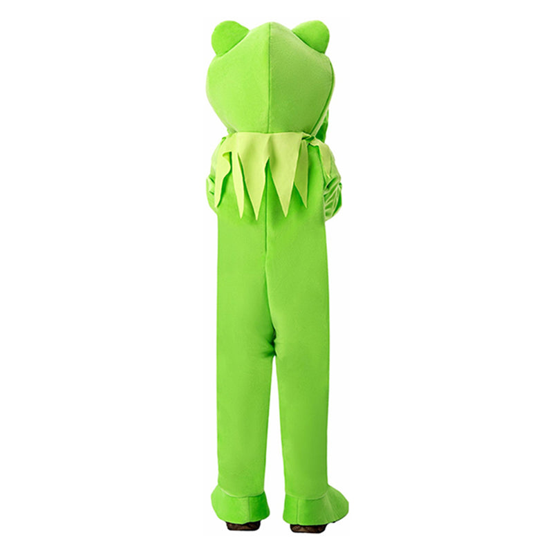 Cosplay Costume Outfits Halloween Carnival Suit Kermit The Frog