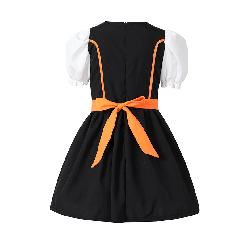 Cosplay Costume Outfits Halloween Carnival Suit Kids Girls Beer Festival maid dress