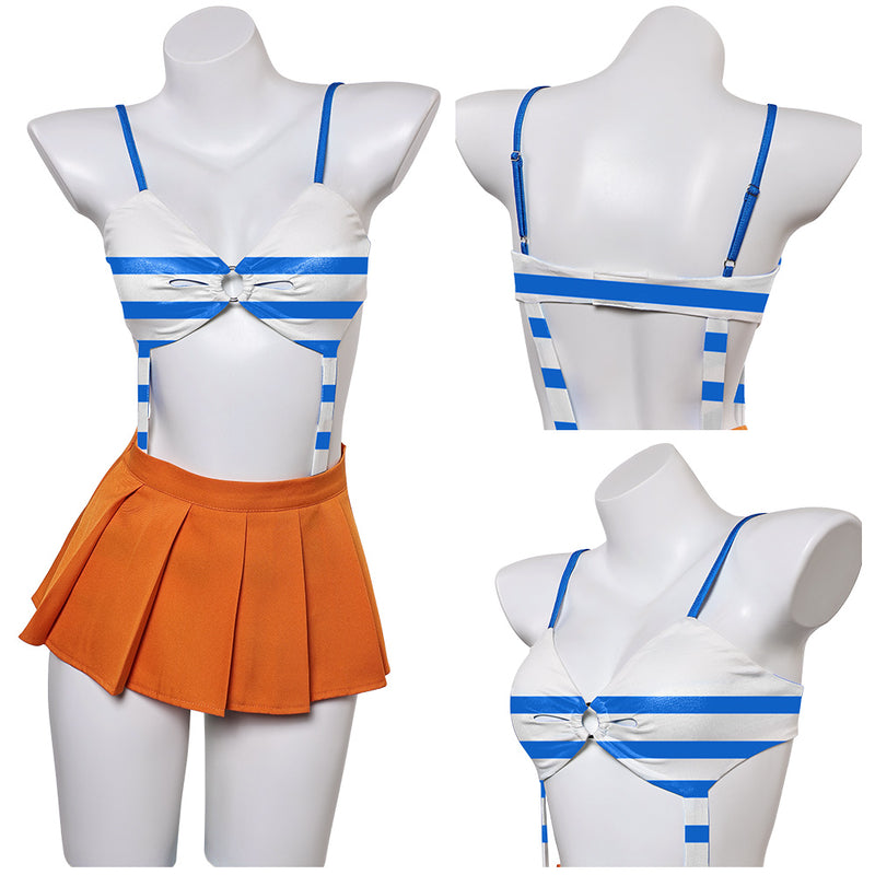 Cosplay Costume Outfits Halloween Carnival Suit Lingerie for Women One Piece nami