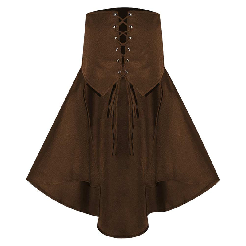 Cosplay Costume Outfits Halloween Carnival Suit Medieval Pirate Skirt