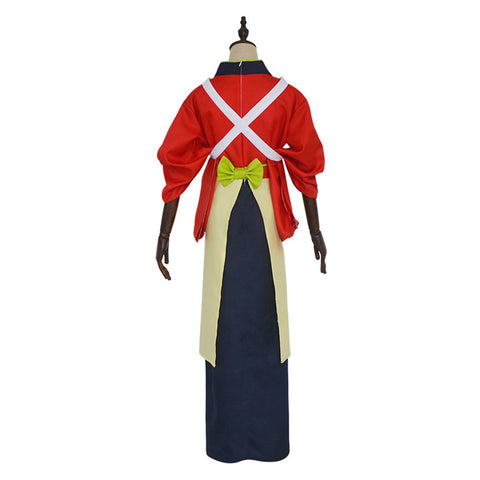 Cosplay Costume Outfits Halloween Carnival Suit Nishikigi Chisato Lycoris Recoil kimono