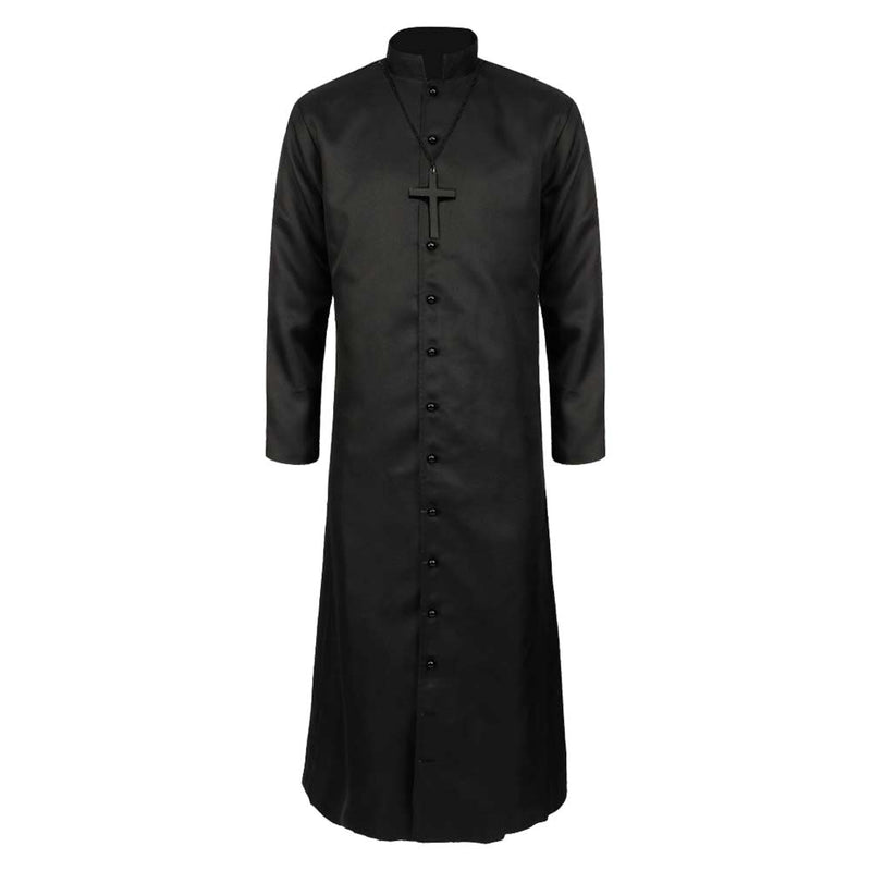 Cosplay Costume Outfits Halloween Carnival Suit Priest robe jacket