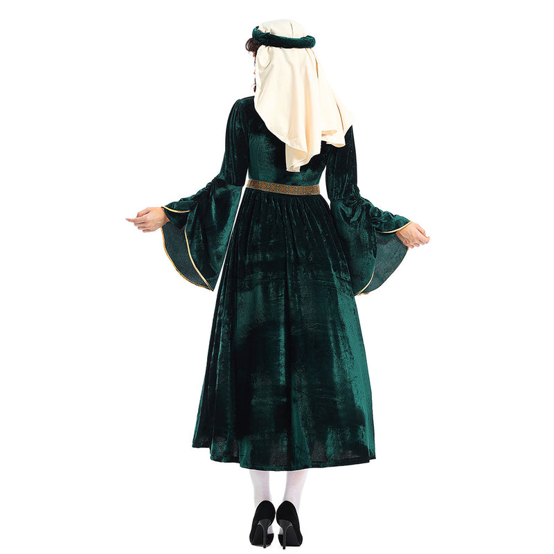 Cosplay Costume Outfits Halloween Carnival Suit Renaissance witch dress