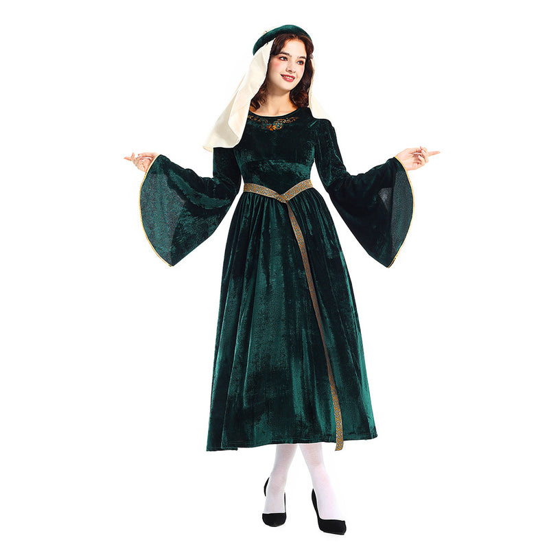 Cosplay Costume Outfits Halloween Carnival Suit Renaissance witch dress