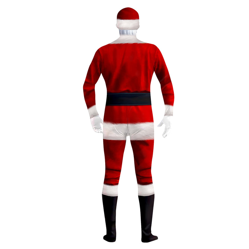 Cosplay Costume Outfits Halloween Carnival Suit Santa Claus 3D printed jumpsuit