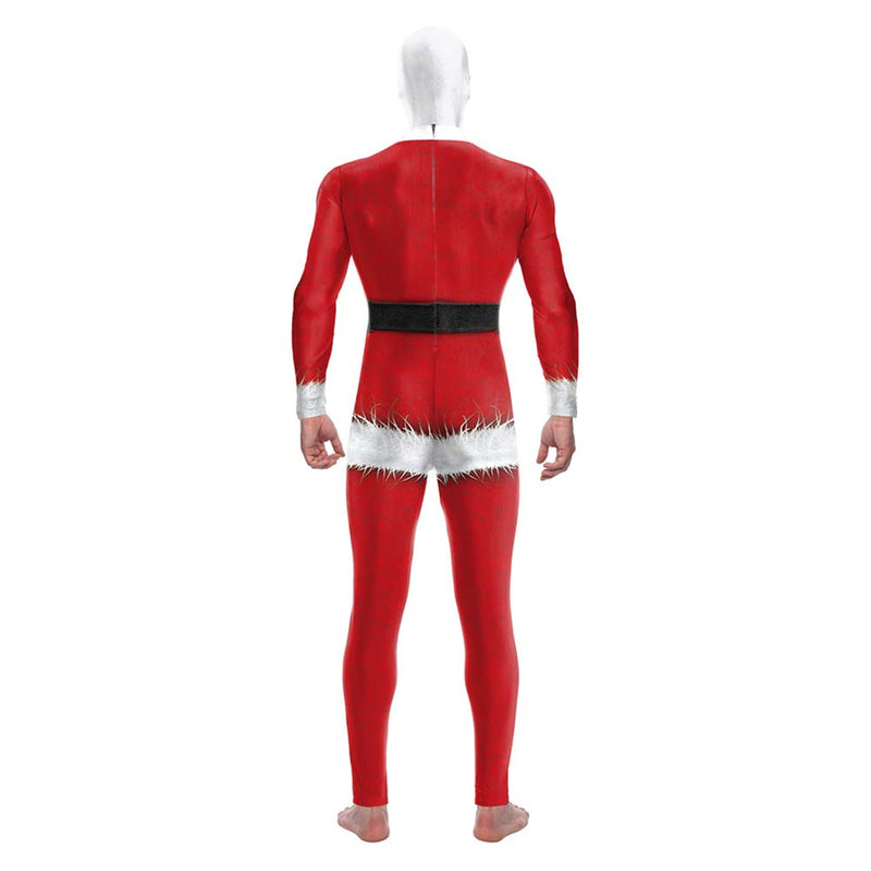 Cosplay Costume Outfits Halloween Carnival Suit Santa Claus Terrifying Jumpsuit