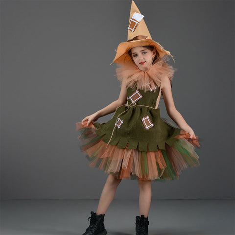 Cosplay Costume Outfits Halloween Carnival Suit Scarecrow