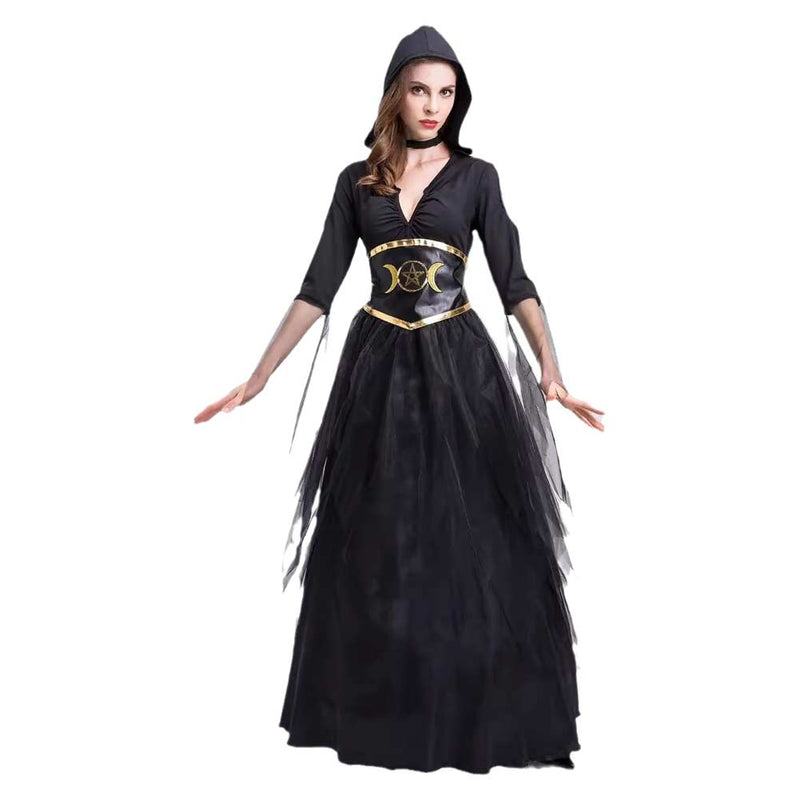 Cosplay Costume Outfits Halloween Carnival Suit Vampire Ghost Death Witch