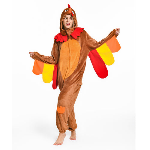 Cosplay Costume Women Men Winter Unisex Cartoon Pyjamas Turkey - animal series onesie - OLAOLA Original design