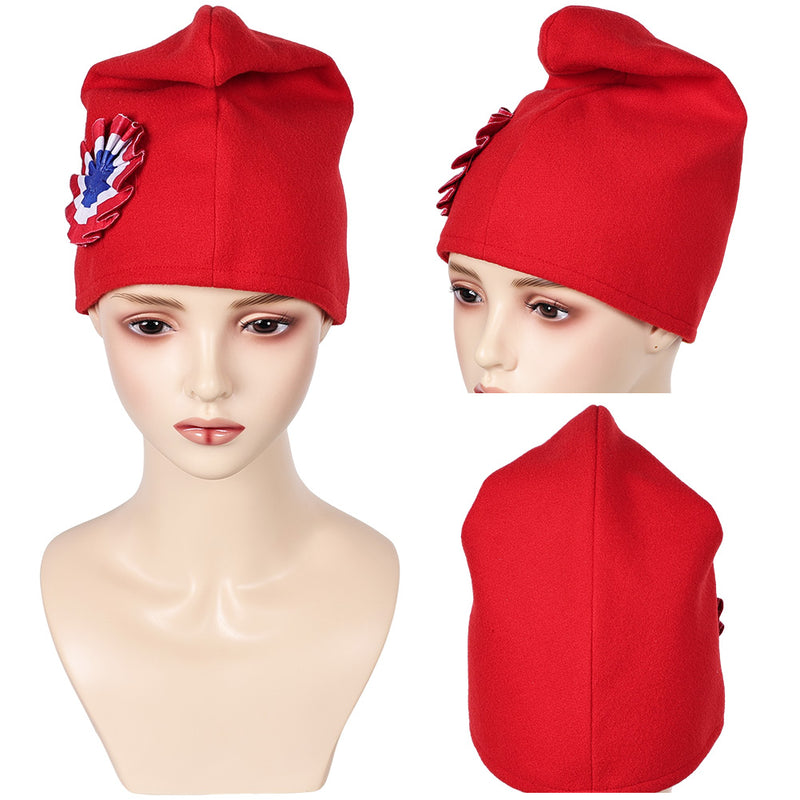 Cosplay Hat Cap Halloween Carnival Costume Accessories Phryges Cap Olympic hat Olympic