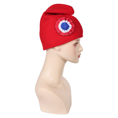 Cosplay Hat Cap Halloween Carnival Costume Accessories Phryges Cap Olympic hat Olympic