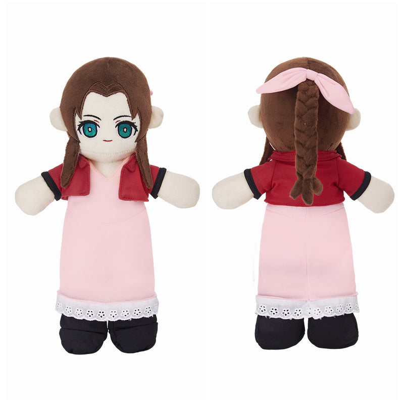 Cosplay Plush Toys Cartoon Soft Stuffed Dolls Mascot Birthday Xmas Gift Aerith Gainsborough