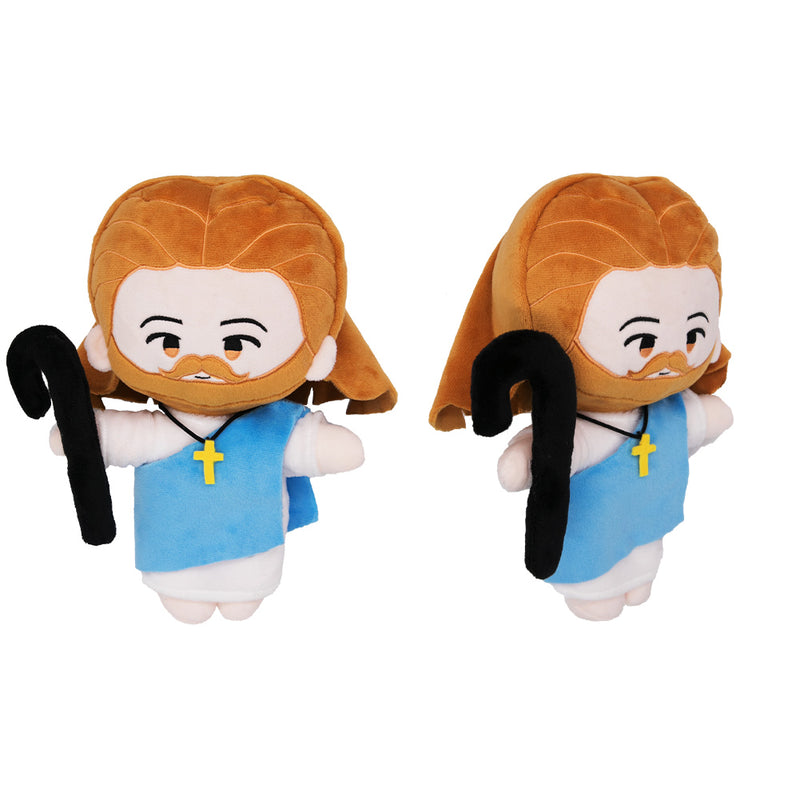 Cosplay Plush Toys Cartoon Soft Stuffed Dolls Mascot Birthday Xmas Gift Blue Jesus