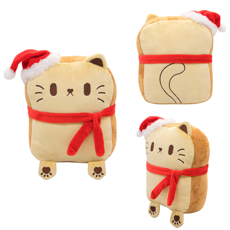 Cosplay Plush Toys Cartoon Soft Stuffed Dolls Mascot Birthday Xmas Gift Christmas bread cat doll