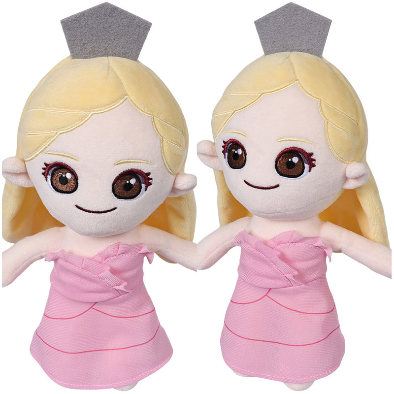 Cosplay Plush Toys Cartoon Soft Stuffed Dolls Mascot Birthday Xmas Gift Glinda