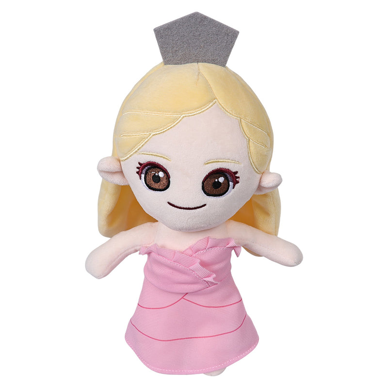 Cosplay Plush Toys Cartoon Soft Stuffed Dolls Mascot Birthday Xmas Gift Glinda