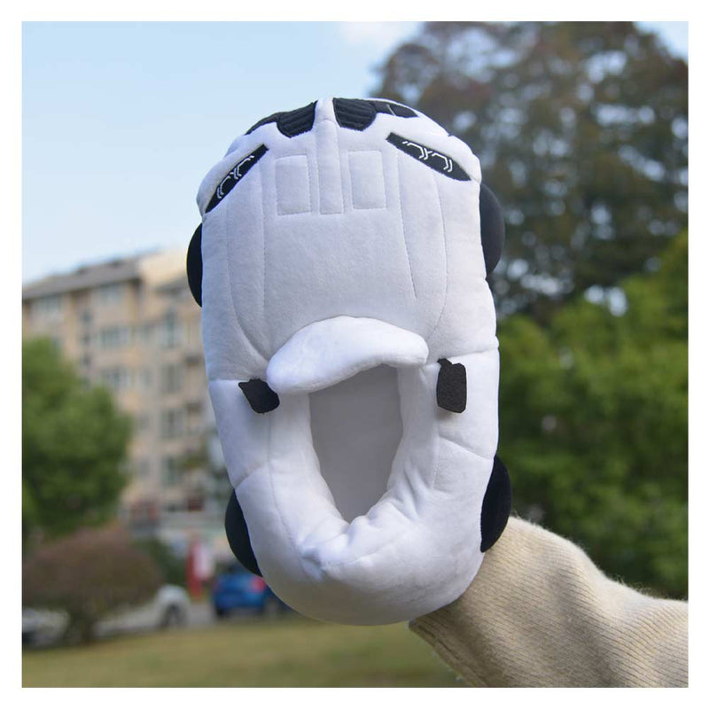 Cosplay shoes Halloween Carnival Costume Accessories White Car Shaped slippers