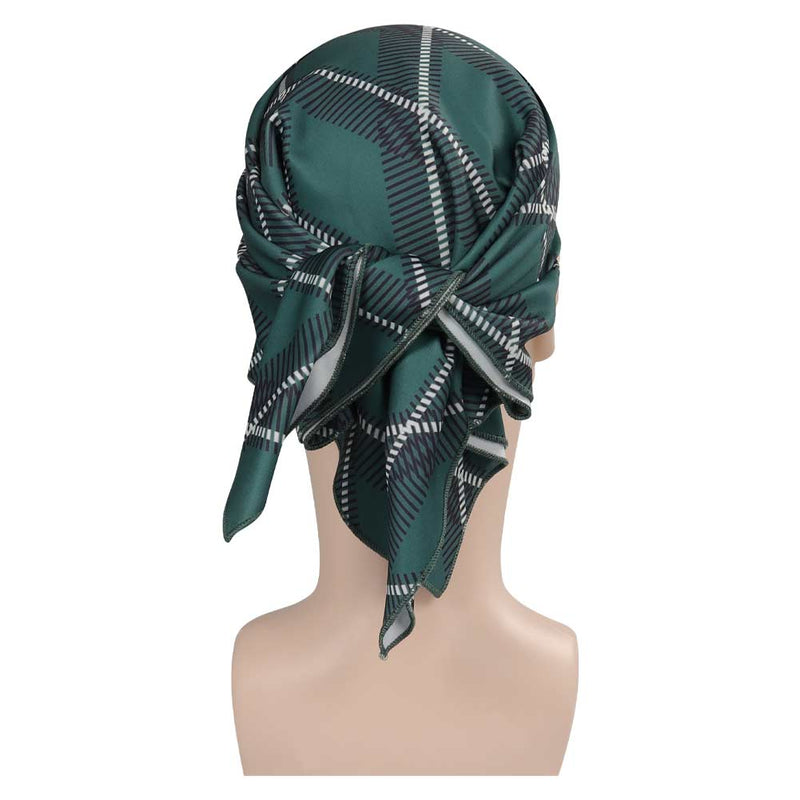 cosplay Usopp Cosplay Headband  Halloween Carnival Costume Accessories scarf lattice