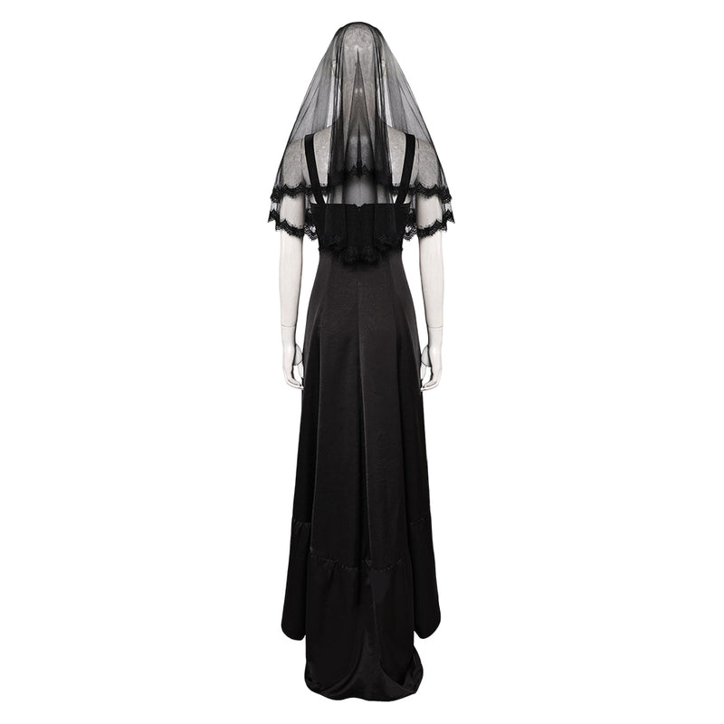 cosplay Wedding dress Beetlejuice Cosplay Costume Outfits Halloween Carnival Suit Astrid Deetz Beetlejuice2