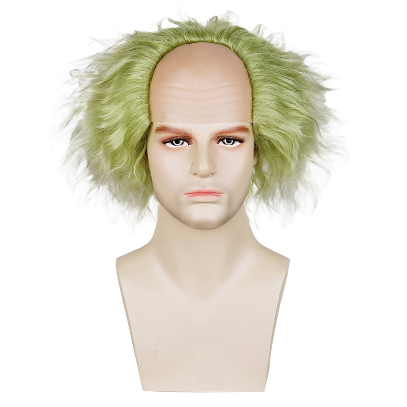 Cosplay Wig Heat Resistant Synthetic Hair Carnival Halloween Party Props Beetlejuice 2