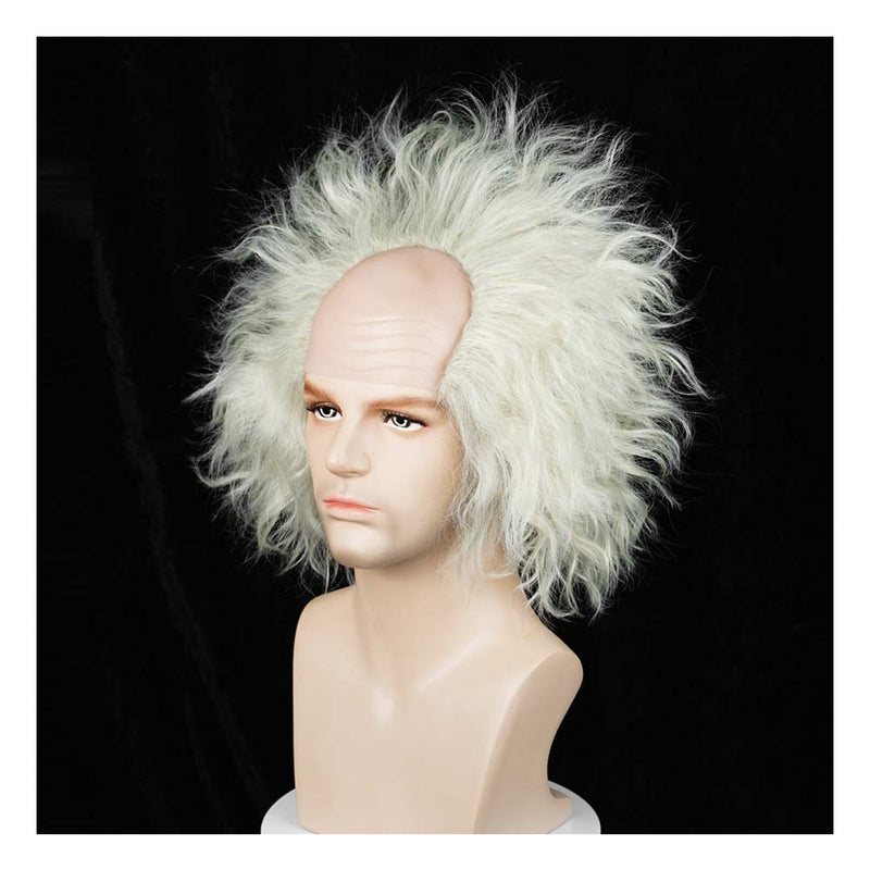 Cosplay Wig Heat Resistant Synthetic Hair Carnival Halloween Party Props Beetlejuice 2