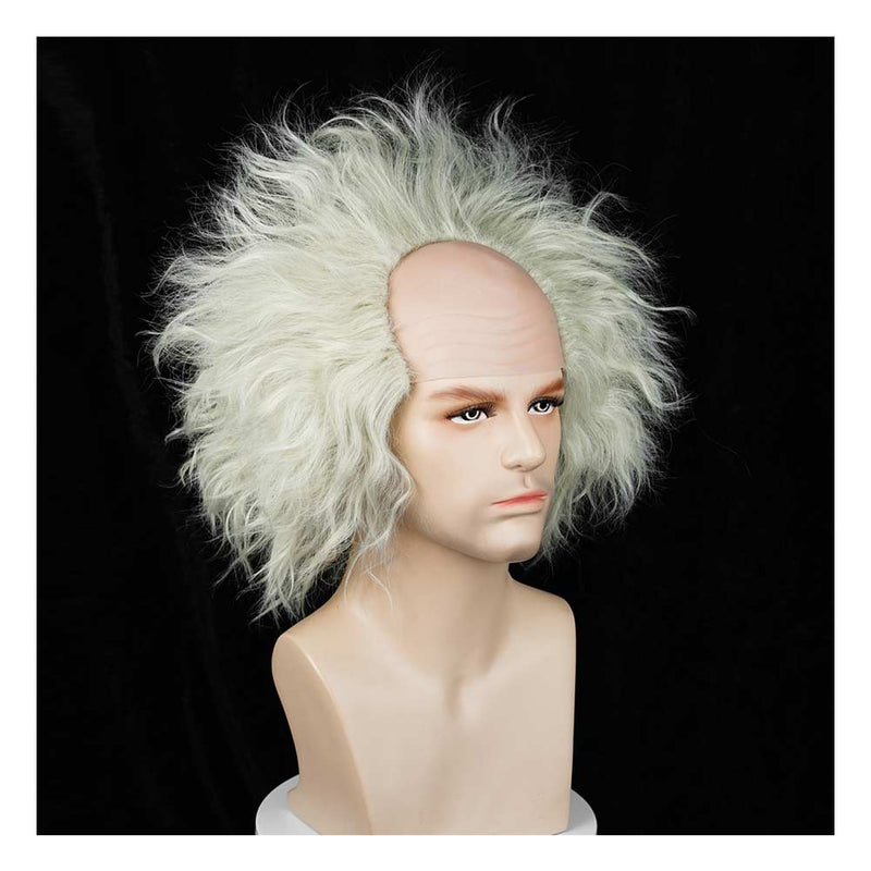 Cosplay Wig Heat Resistant Synthetic Hair Carnival Halloween Party Props Beetlejuice 2