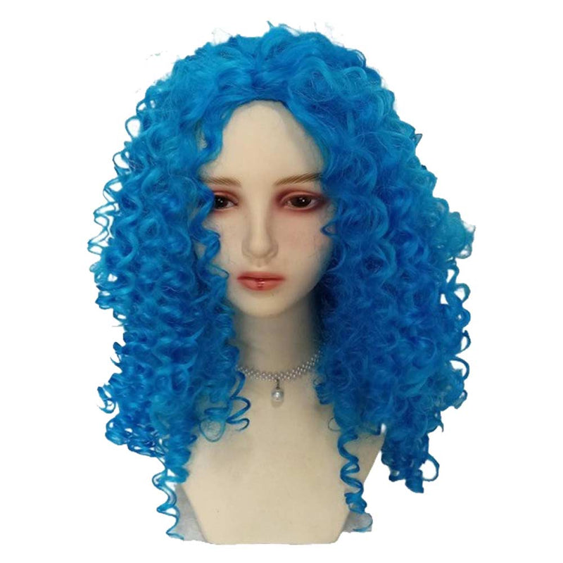 Cosplay Wig Heat Resistant Synthetic Hair Carnival Halloween Party Props Descendants Evie