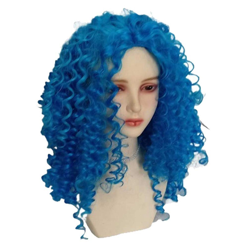 Cosplay Wig Heat Resistant Synthetic Hair Carnival Halloween Party Props Descendants Evie