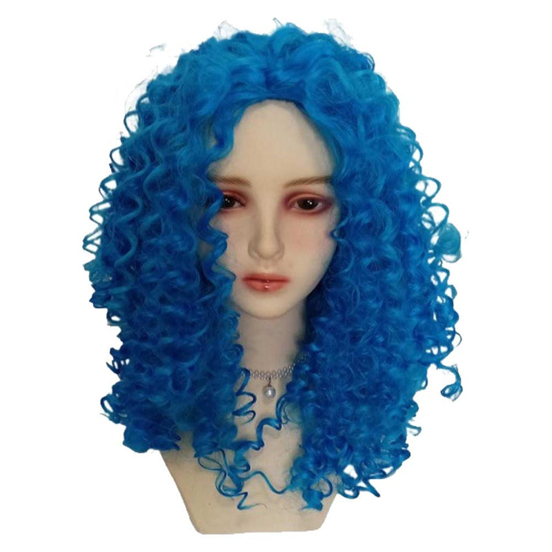 Cosplay Wig Heat Resistant Synthetic Hair Carnival Halloween Party Props Descendants Evie