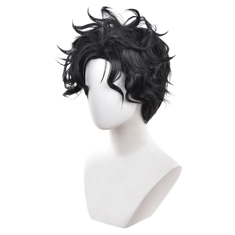 Cosplay Wig Heat Resistant Synthetic Hair Carnival Halloween Party Props Ken Takakura Dandadan