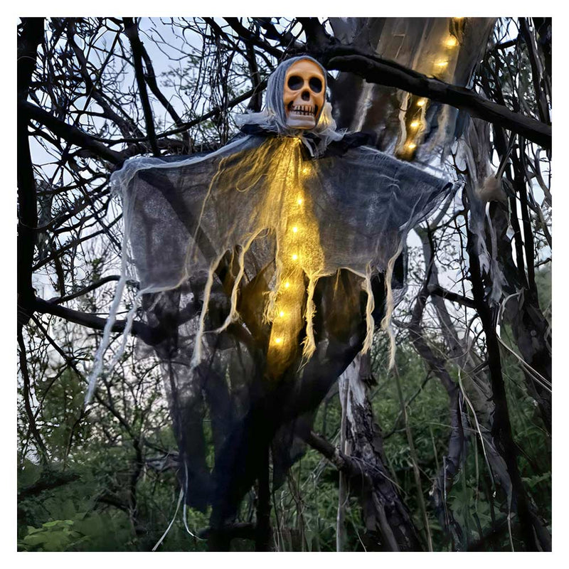 courtyard decoration light string outdoor scene decoration Halloween Carnival Costume Accessories Ghost Skull