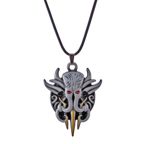Cthulhu Cosplay Necklace Costume Accessories Outfits Halloween Carnival Suit Baldur‘s Gate