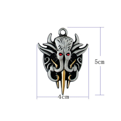 Cthulhu Cosplay Necklace Costume Accessories Outfits Halloween Carnival Suit Baldur‘s Gate